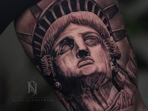 Explore manatee tattoo ideas, creative tattoo ideas in Sarasota, available at Sovereign Studio Permanent Makeup & Tattoos