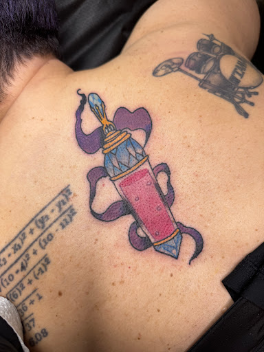 Explore skull cover up tattoo ideas, creative tattoo ideas in Buffalo, available at True Gloom Tattoo Studio