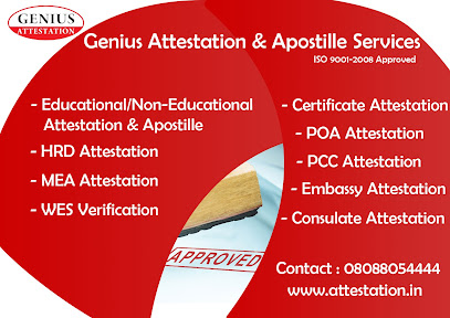 Genius Certificate Attestation & apostille services in Calicut