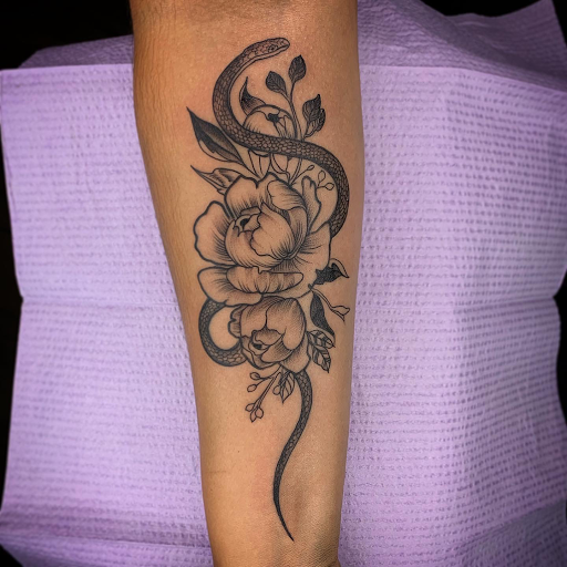 Explore tattoo cuff ideas, creative tattoo ideas in Manassas, available at Lamano Ink