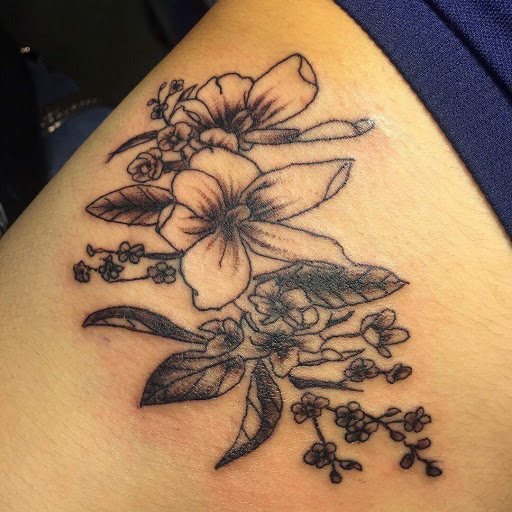 Explore tattoo ideas for deceased mom, creative tattoo ideas in Odessa, available at Little Dragon Tattoos Studio