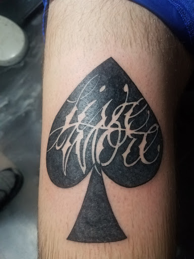 Explore hand tattoo ideas for man, creative tattoo ideas in Yorktown, available at Army Navy Tattoo