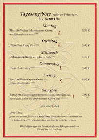 Do Asia Food à Stuttgart menu