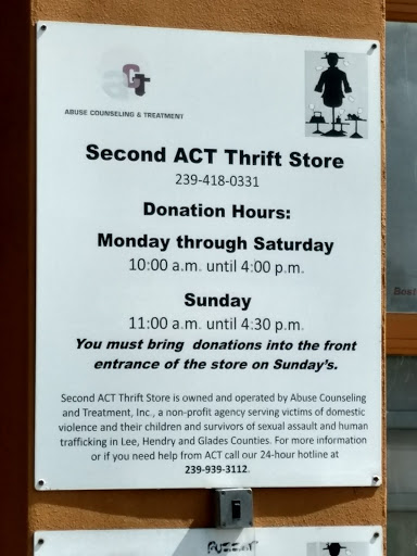Thrift Store «Second ACT Thrift Store», reviews and photos, 12519 S Cleveland Ave, Fort Myers, FL 33907, USA