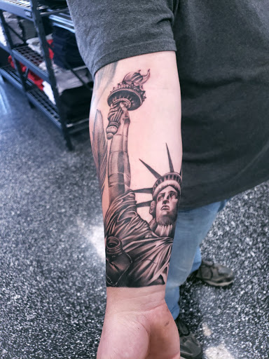 Explore eye of ra tattoo ideas, creative tattoo ideas in Parker, available at Saints and Sinners Tattoo Parlor