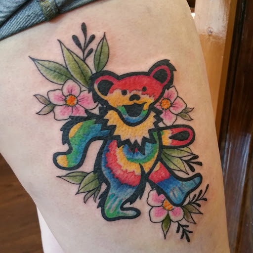 Explore side of head tattoo ideas, creative tattoo ideas in Fort Smith, available at Hanging City Body Modification