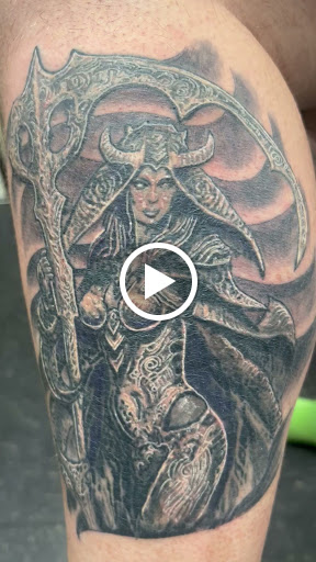 Explore redskins tattoo ideas, creative tattoo ideas in Charlotte, available at Crown Custom Tattoo Studios