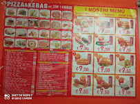 Menu du Royal Pizza à Lido di Classe