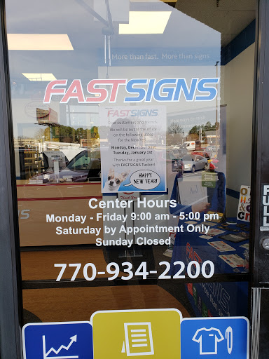 Sign Shop «FASTSIGNS», reviews and photos, 4135 Lavista Rd Ste 300, Tucker, GA 30084, USA