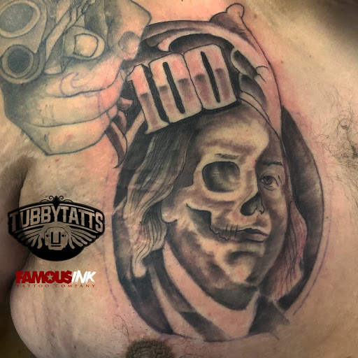 Find beach scene tattoo ideas for your next unique tattoo in Hammond at Famous Ink, Inc.