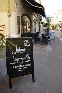 Restaurant français Jaime Bistronomie à Montpellier (le menu)