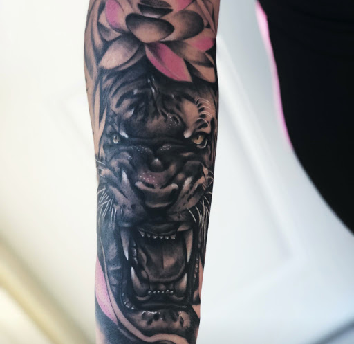 Explore astronomical tattoo ideas, creative tattoo ideas in Peoria, available at InkCapital Tattoos