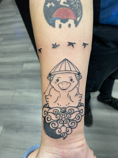 Explore mechanic tattoo ideas for guys, creative tattoo ideas in Coachella, available at Ink Devotion Tattoo & Body Piercings