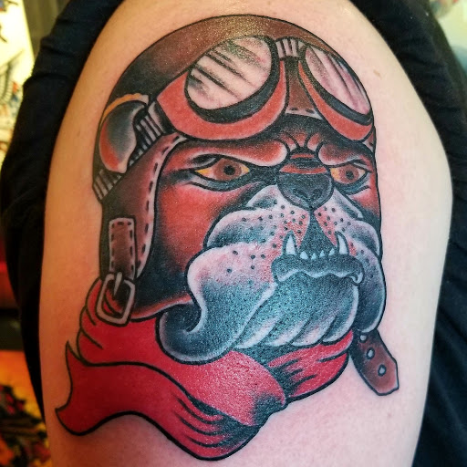 Explore pisces tattoo ideas men, creative tattoo ideas in Dallas, available at Lamar Street Tattoo Club