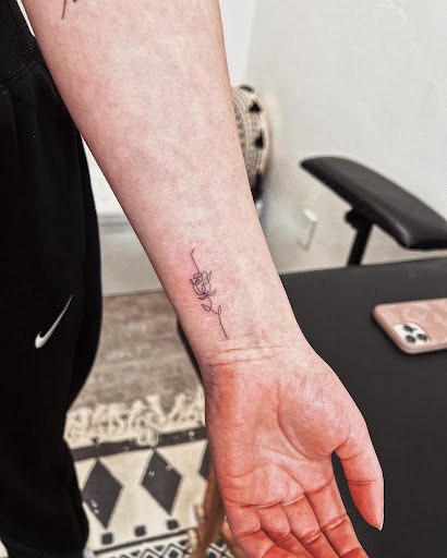 Explore rock lee tattoo ideas, creative tattoo ideas in Burley, available at Fine Line Ink