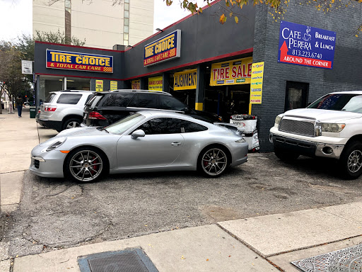 Tire Shop «The Tire Choice (formerly McGee Auto Service and Tires)», reviews and photos, 601 N Morgan St, Tampa, FL 33602, USA