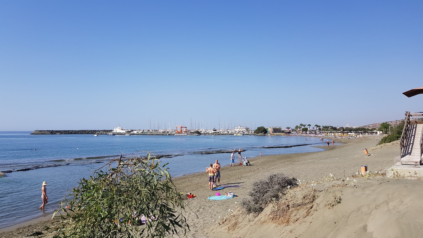 Fotografie cu Panagies beach cu nivelul de curățenie înalt