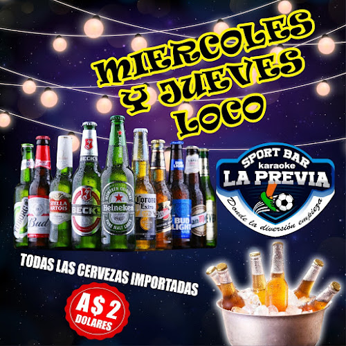 Sport Bar Karaoke LA PREVIA - Portoviejo