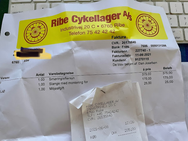 Kommentarer og anmeldelser af Ribe Cykellager A/S