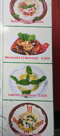 Fattoush - Lebanese Fresh Food à Berlin menu