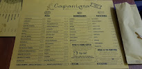 Capanigra Birra e Cucina | Pizzeria à Lavagna menu