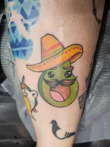 Explore colombian tattoo ideas, creative tattoo ideas in San Diego, available at Sideshow Tattoo and Piercing