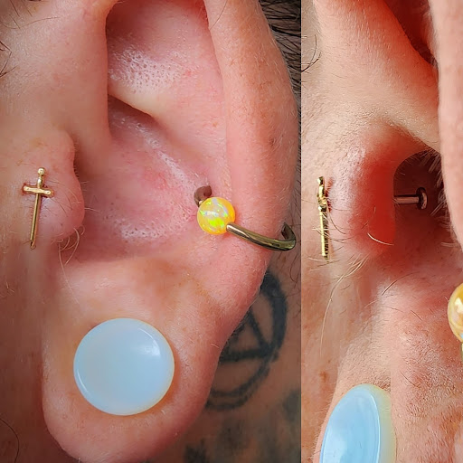 Explore travel tattoos ideas, creative tattoo ideas in Kokomo, available at Beatnik piercing & jewelry