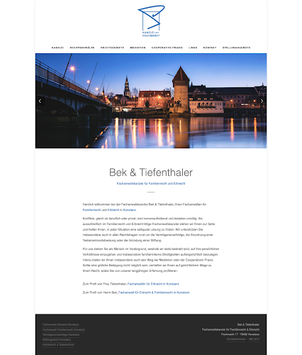 Rezensionen über Fachanwaltskanzlei Bek & Tiefenthaler in Kreuzlingen - Anwalt