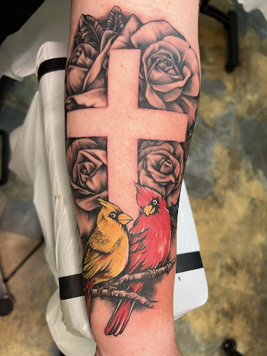Explore hard times tattoo ideas, creative tattoo ideas in Adrian, available at Good Life Tattoo Co.