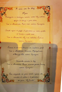 La Botte Piccola à Sigillo menu