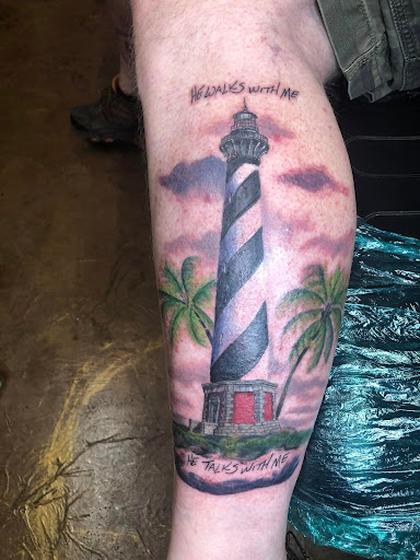 Explore jolly roger tattoo ideas, creative tattoo ideas in Gastonia, available at Chaos Tattoos