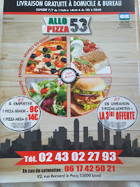 Hamburger du Restauration rapide Allo pizza 53 Fast.Food à Laval - n°7