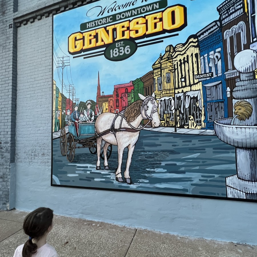 Welcome to Historic Downtown Geneseo Mural