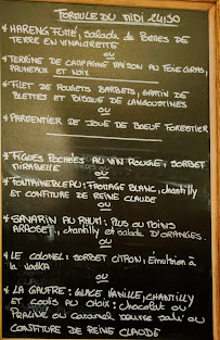 Le Genty Magre à Toulouse menu