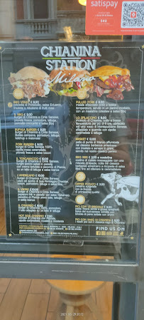 Restaurant de hamburgers Billis Burger Milano à Milan (la carte)
