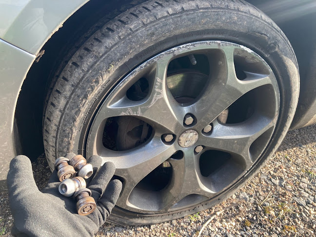 Locking Wheel Nuts Removed - Auto repair shop