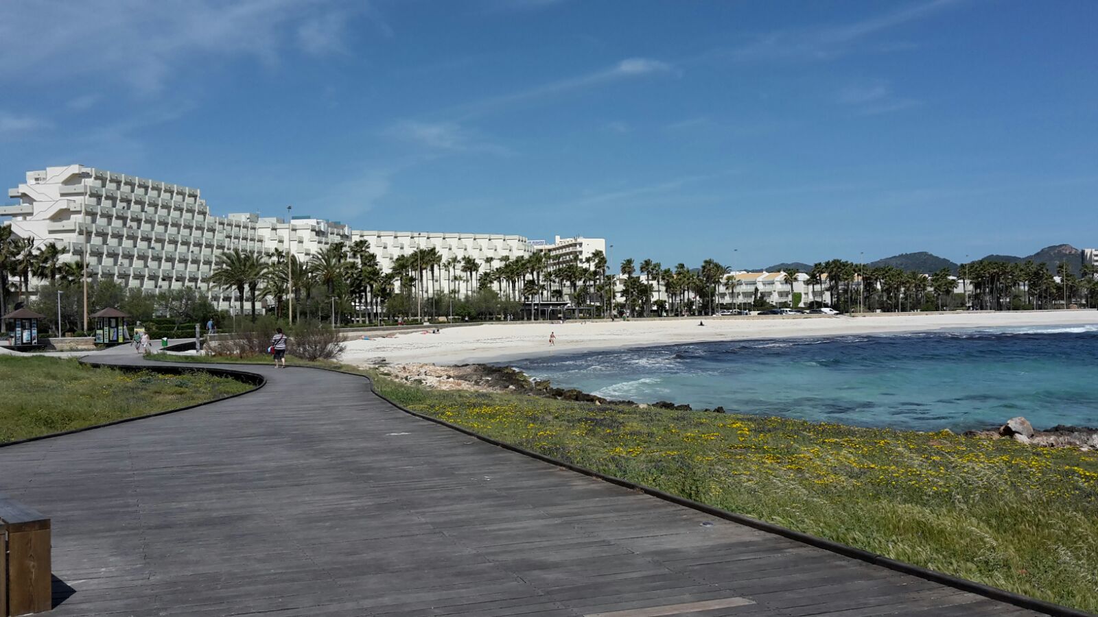 Foto di Playa de Sa Coma e l'insediamento