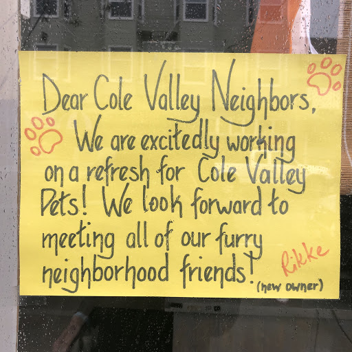 Pet Supply Store «Cole Valley Pets», reviews and photos, 910 Cole St, San Francisco, CA 94117, USA