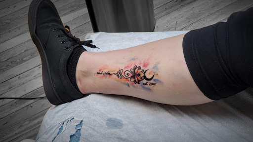 Explore super mario tattoo ideas, creative tattoo ideas in Royersford, available at Kingfisher Collective Tattooing & Piercing