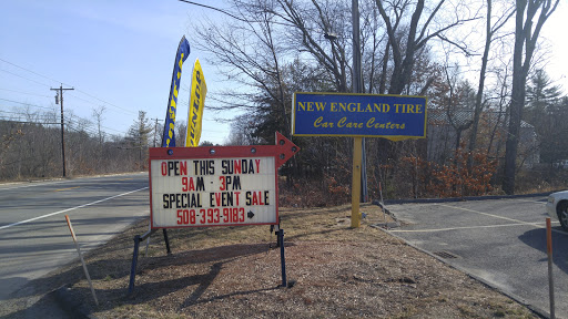 Tire Shop «NEW ENGLAND TIRE Car Care Centers - Northborough», reviews and photos, 367 W Main St, Northborough, MA 01532, USA