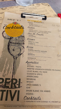 Restaurant italien Masaniello - Pizzeria e Cucina à Bordeaux - menu / carte