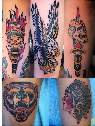 Explore couple tattoo ideas with meaning, creative tattoo ideas in Madera, available at Sea Wolf Tattoo