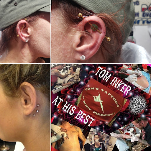 Explore stretch mark tattoo ideas, creative tattoo ideas in Elko, available at Tom Custom Tattoos and Body Piercing Studio