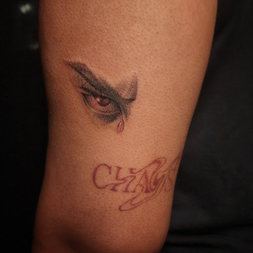 Explore tattoo cover up ideas shoulder, creative tattoo ideas in Minocqua, available at Whisky Rose Tattoo Parlor