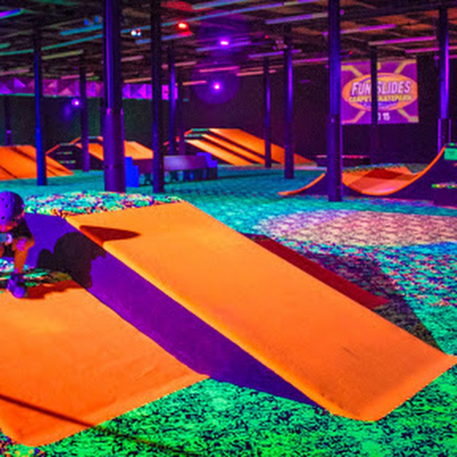 Fun Slides Carpet Skatepark and Party Center
