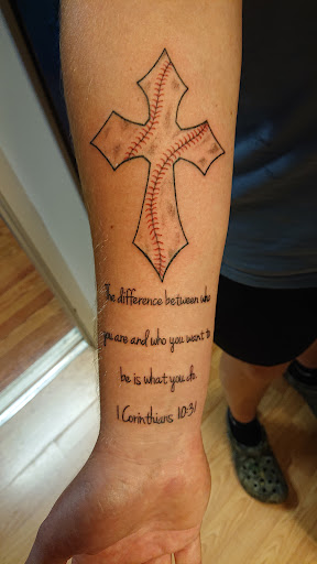 Explore motorbike tattoo ideas, creative tattoo ideas in Jonesboro, available at Immortal Ink