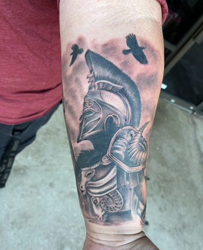 Explore clown tattoo ideas, creative tattoo ideas in Webster, available at Mainline Ink