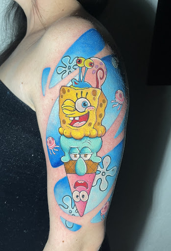 Explore wrestling tattoos ideas, creative tattoo ideas in Lake Alfred, available at Moreira Ink