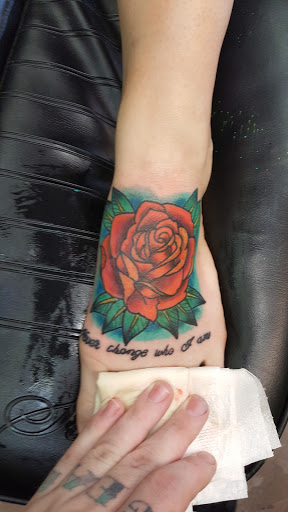 Explore four leaf clover tattoo ideas, creative tattoo ideas in Chicago, available at Mind Crusher Tattoo