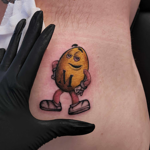 Explore trust nobody tattoo ideas, creative tattoo ideas in Fort Worth, available at Darkside of Texas Tattoo & Piercing